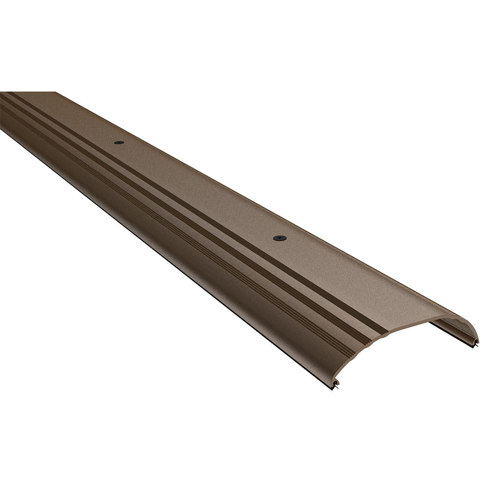 Pemko 219D36 36" (3') x 4" x 1" Residential Saddle Threshold Mill Finish Dark Bronze Finish Sparrow Supply