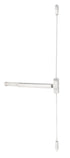 Best Precision 22086303 3' Apex Surface Vertical Rod Wide Style Exit Device for Keyed Lever Satin Stainless Steel Finish Sparrow Supply