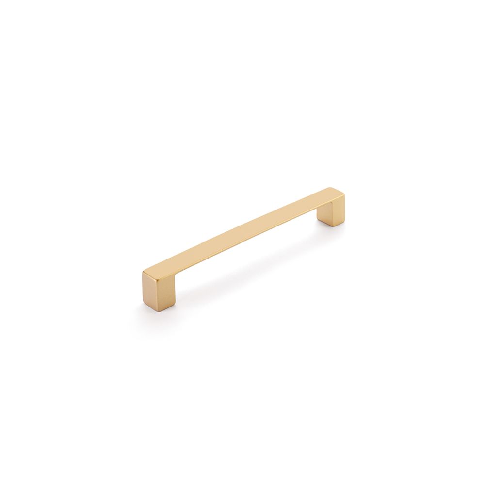 Schaub 222-SSB Classico 160 mm Center to Center Cabinet Pull Signature Satin Brass Finish Sparrow Supply