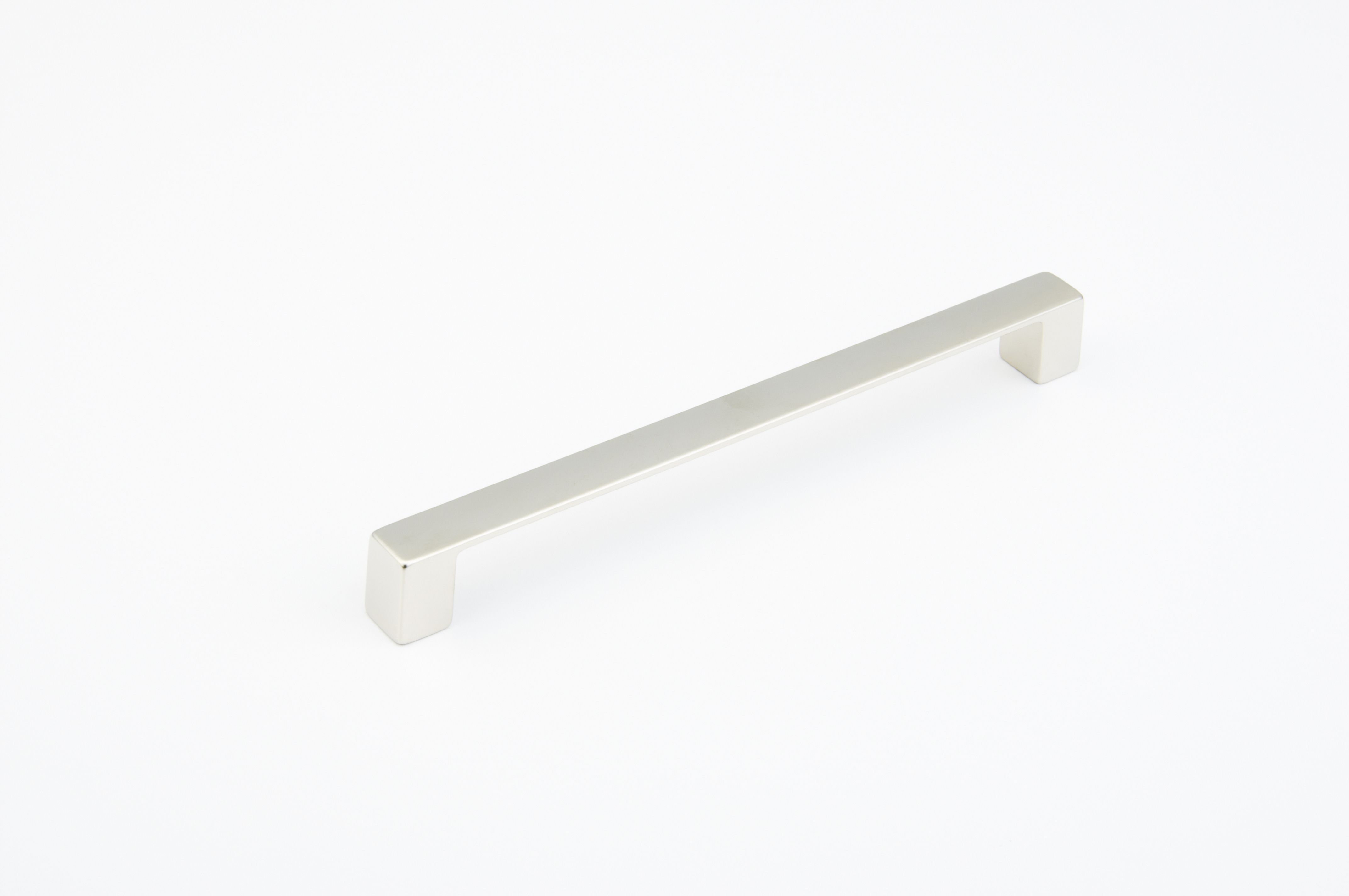 Schaub 223-15S 192mm Center to Center Classico Cabinet Pull Smooth Satin Nickel Finish Sparrow Supply