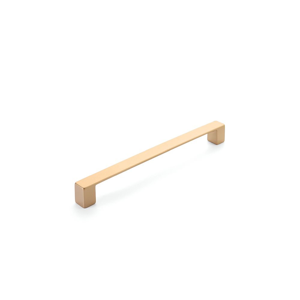 Schaub 223-SSB Classico 192 mm Center to Center Cabinet Pull Signature Satin Brass Finish Sparrow Supply