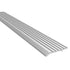 Pemko 227A36 36" (3') Saddle Threshold Mill Finish Aluminum Finish Sparrow Supply
