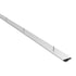 Pemko 234APK36 36" (3') Door Shoe with PemkoPrene Mill Finish Aluminum Finish Sparrow Supply