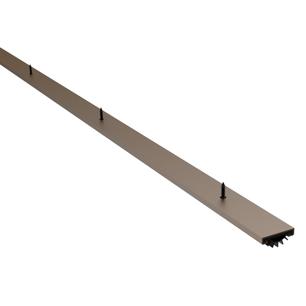 Pemko 234DPK36 36" (3') Door Shoe with PemkoPrene Dark Bronze Finish Sparrow Supply