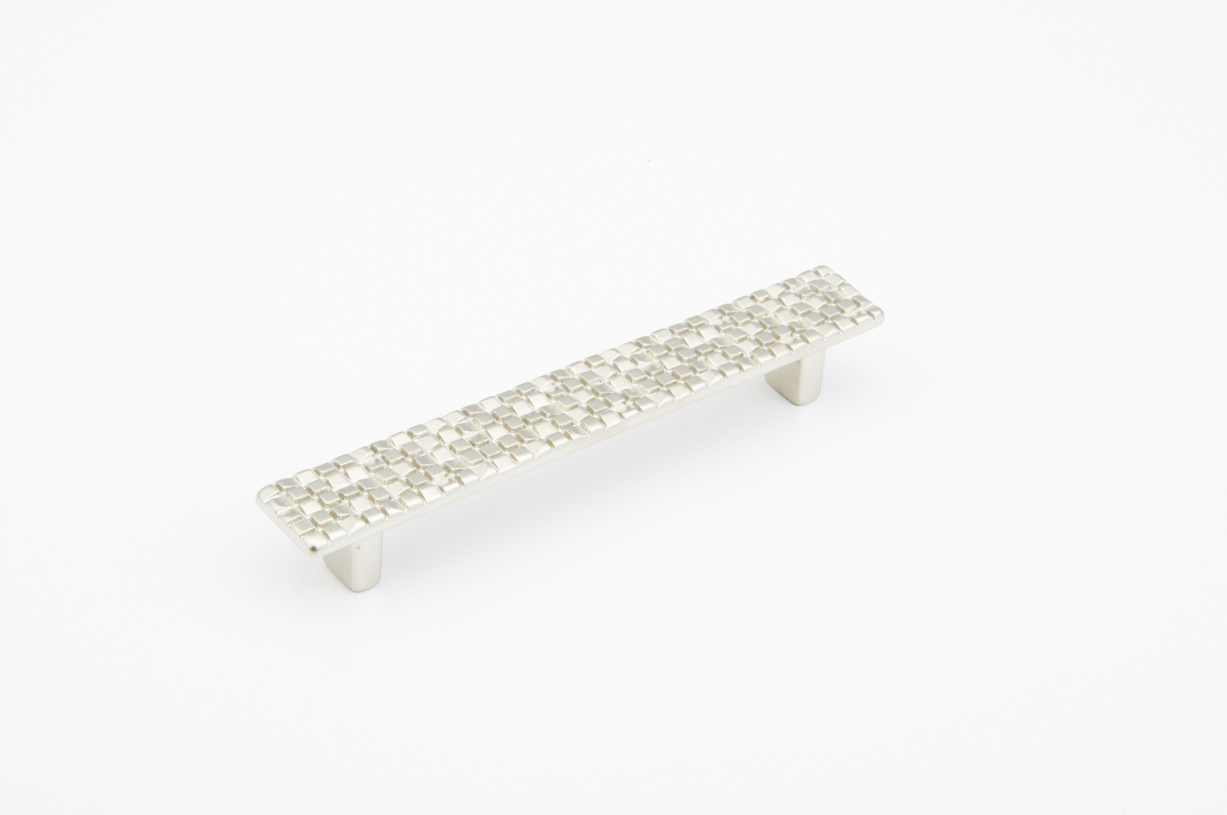 Schaub 236-15 128mm Center to Center Mosaic Cabinet Pull Satin Nickel Finish Sparrow Supply