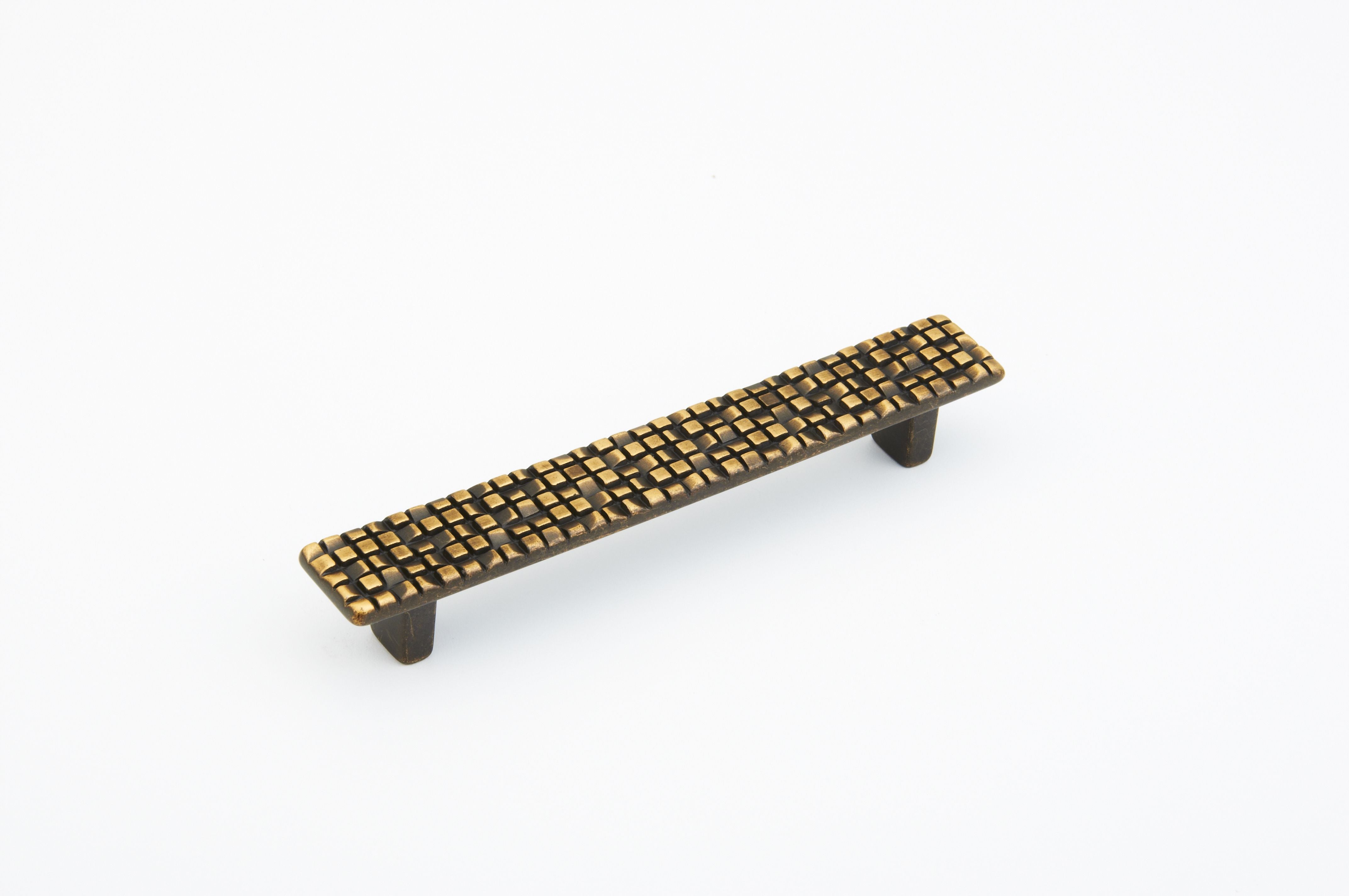 Schaub 236-FAB 128mm Center to Center Mosaic Cabinet Pull French Antique Bronze Finish Sparrow Supply