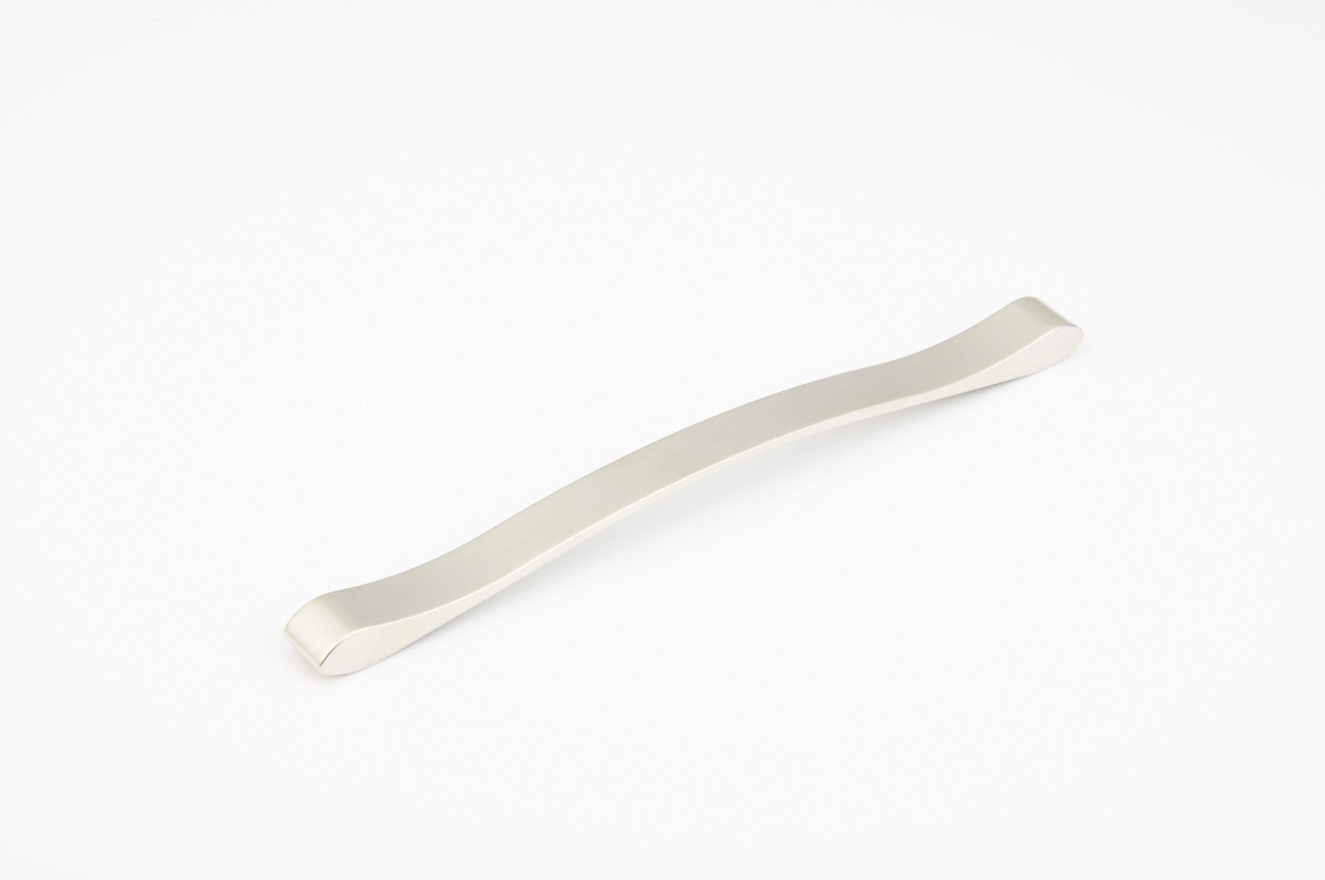 Schaub 244-160-15 160mm Center to Center Wave Cabinet Pull Satin Nickel Finish Sparrow Supply