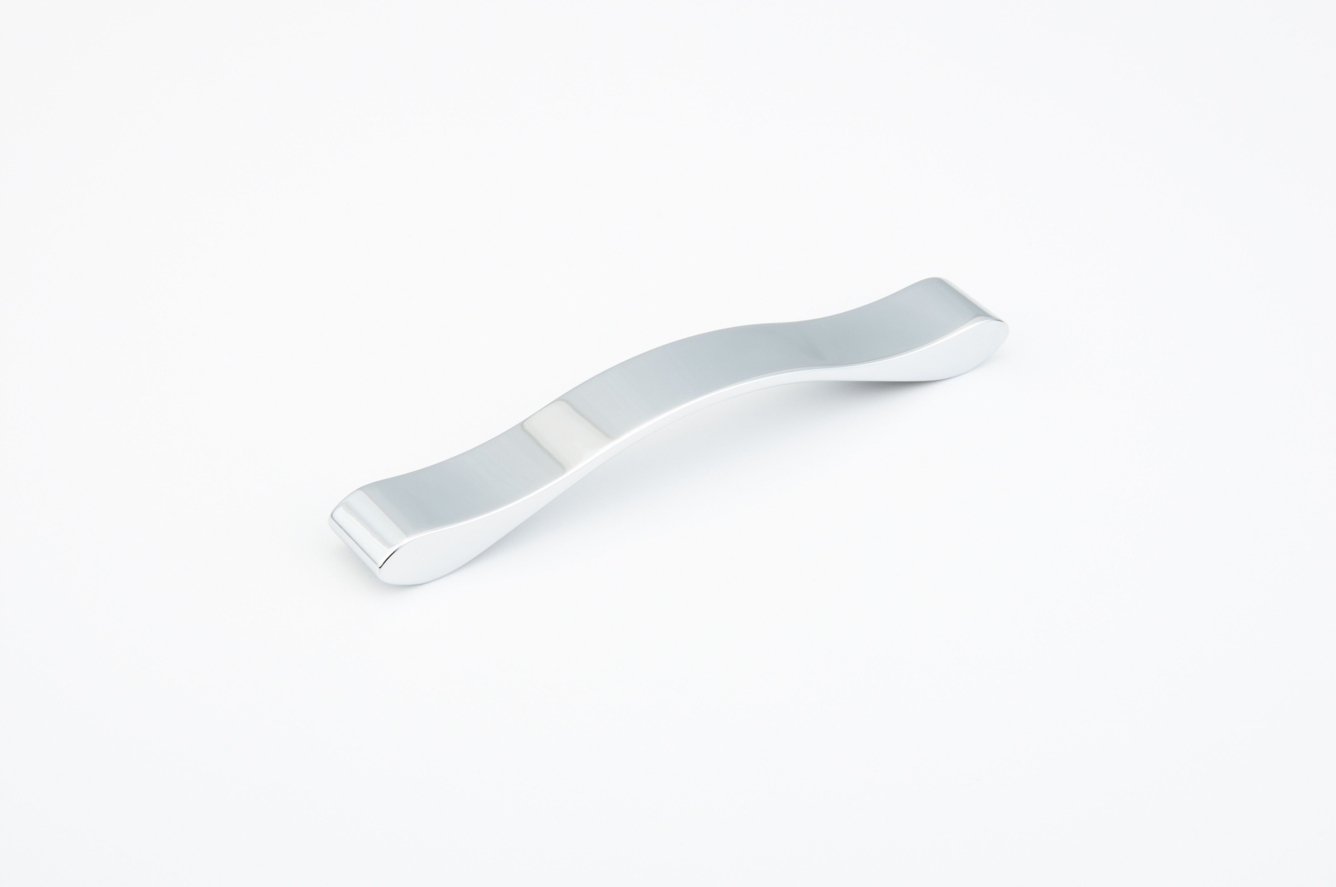 Schaub 244-160-26 160mm Center to Center Wave Cabinet Pull Polished Chrome Finish Sparrow Supply