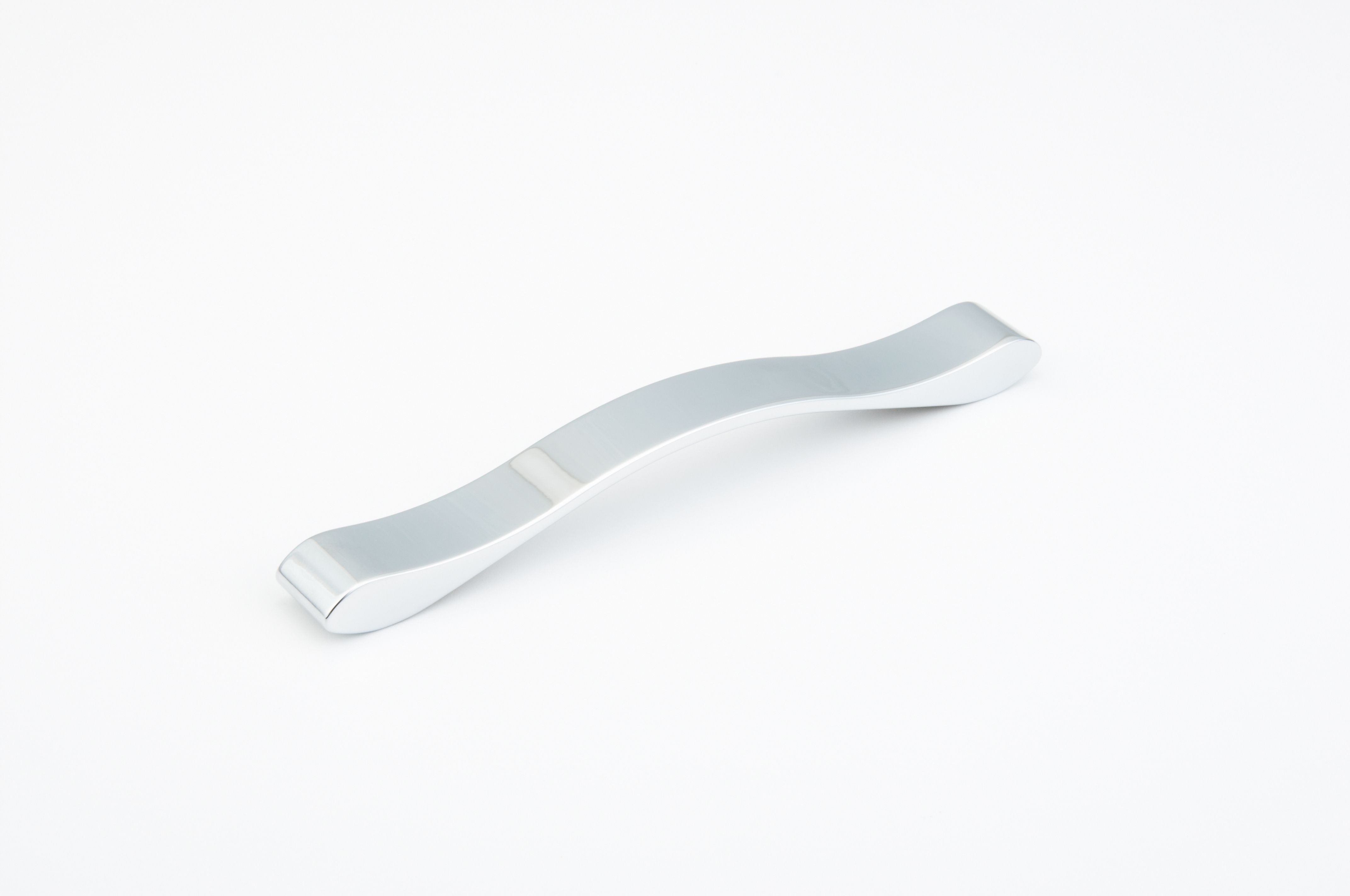 Schaub 244-192-26 192mm Center to Center Wave Cabinet Pull Polished Chrome Finish Sparrow Supply