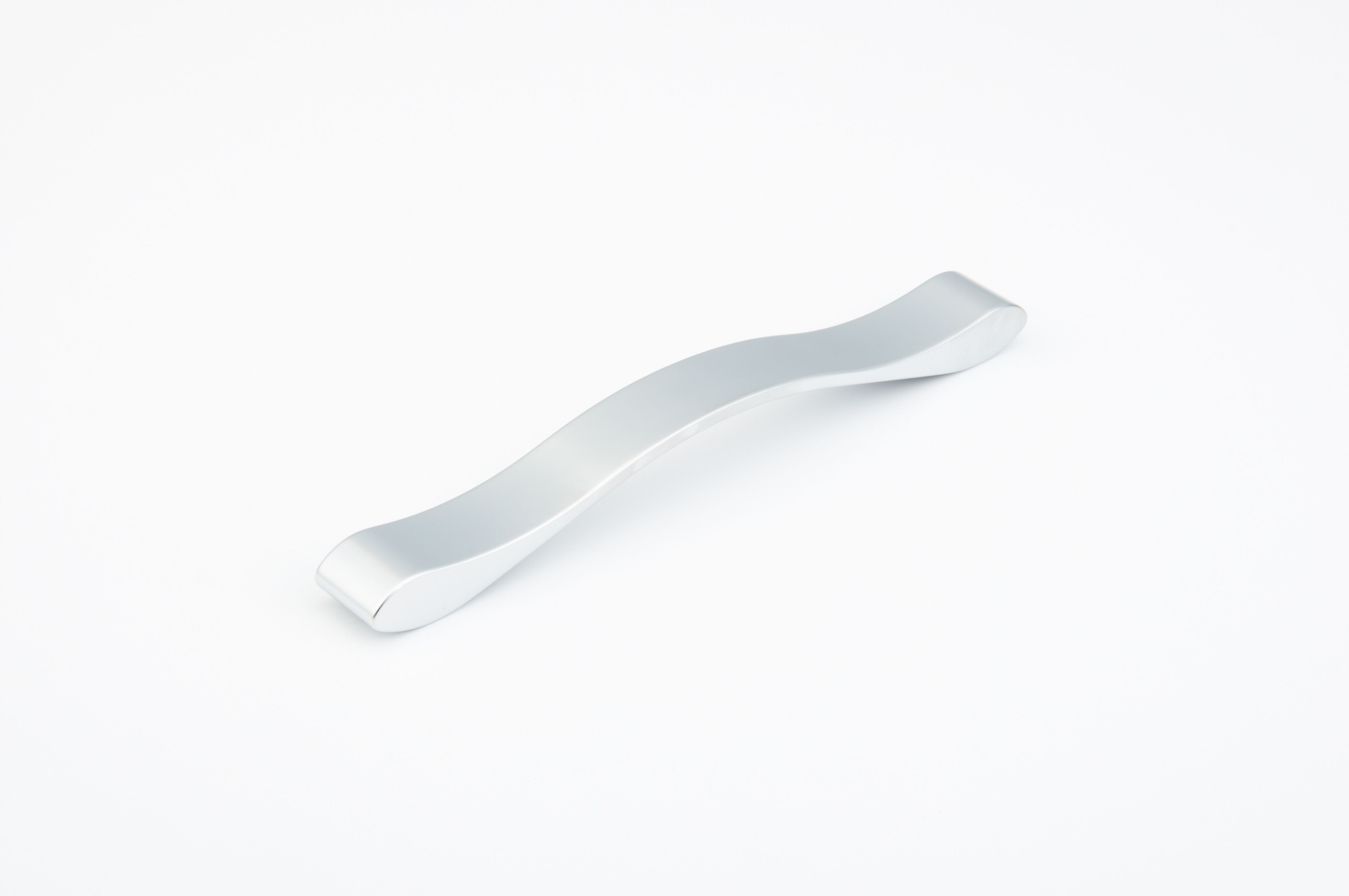 Schaub 244-192-M26 192mm Center to Center Wave Cabinet Pull Matte Chrome Finish Sparrow Supply