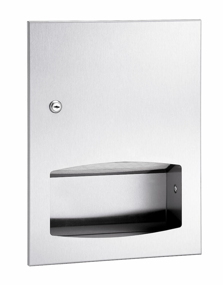 Bradley 2442-100000 Recessed Combination Emergency Shower/Eyewash Sparrow Supply
