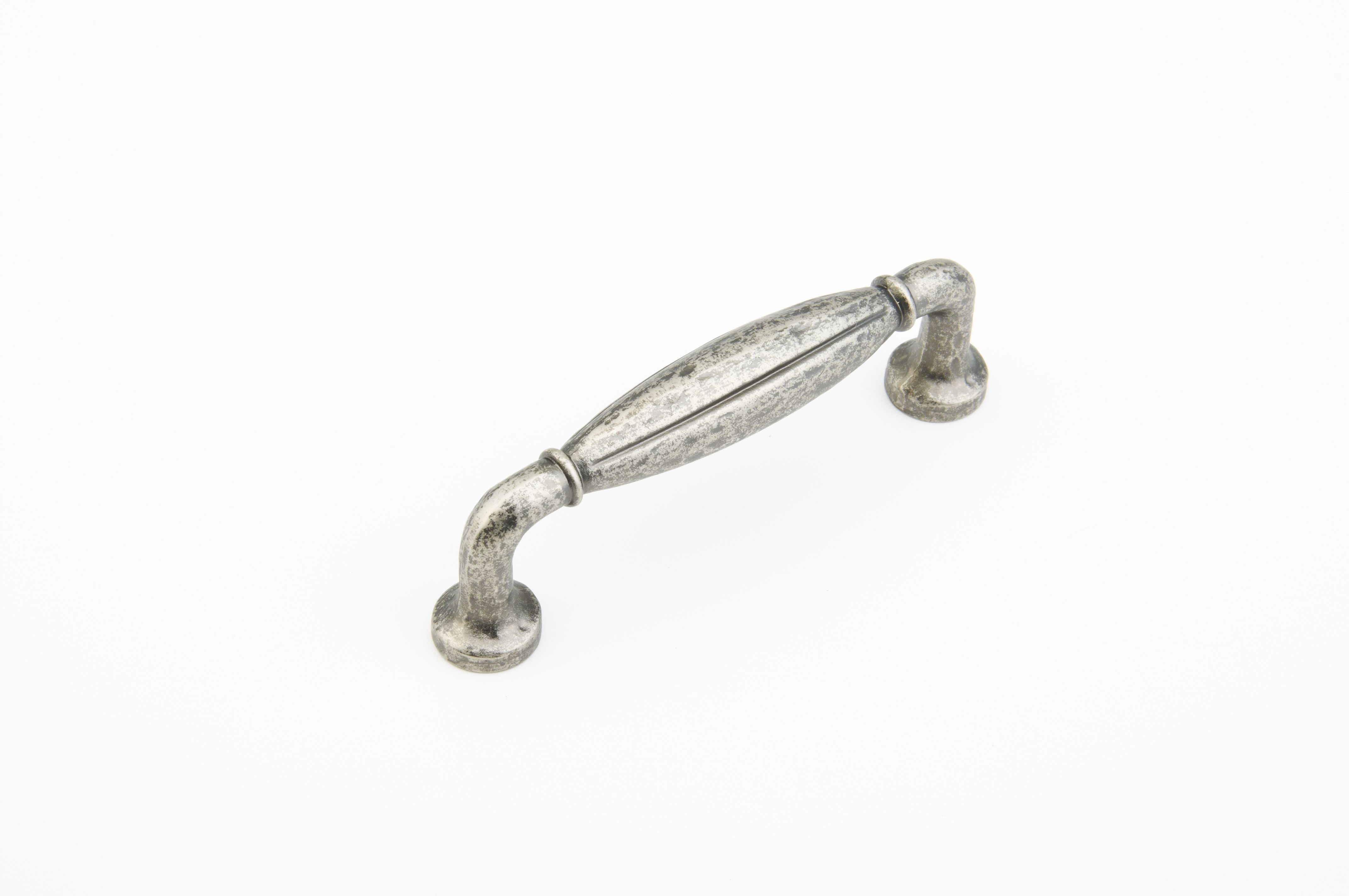 Schaub 255-VN 96mm Center to Center Siena Cabinet Pull Vibra Nickel Finish Sparrow Supply