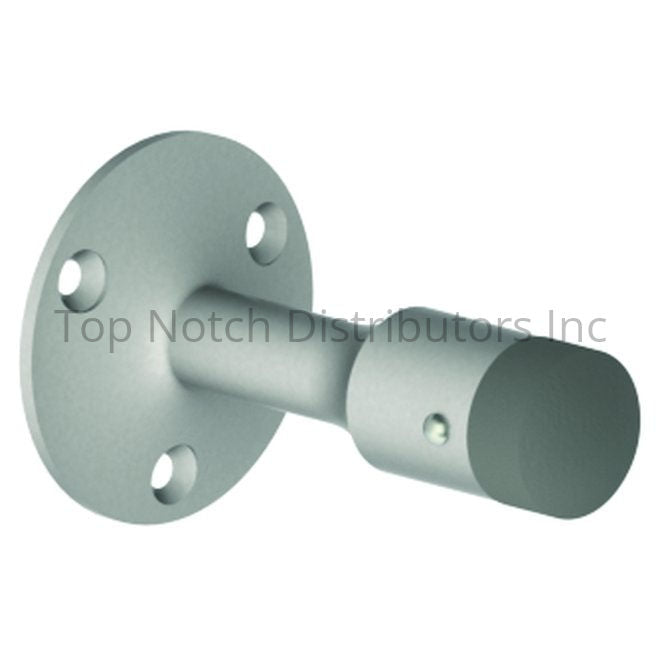 Hager 255S3 Wall Stop with Screw Holes Bright Brass - * Not Returna... Sparrow Supply