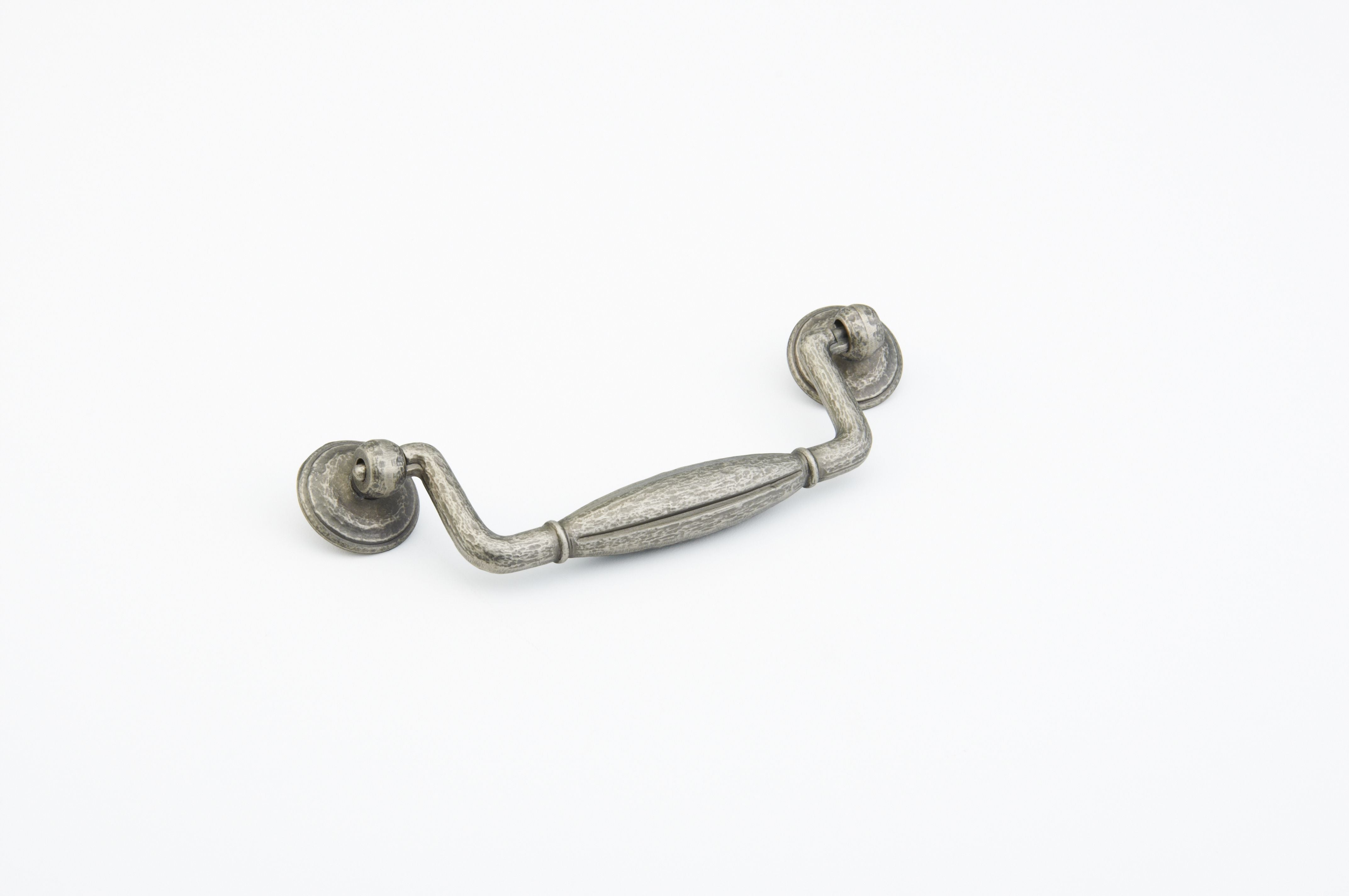 Schaub 258-VN 5" Center to Center Siena Bail Cabinet Pull Vibra Nickel Finish Sparrow Supply