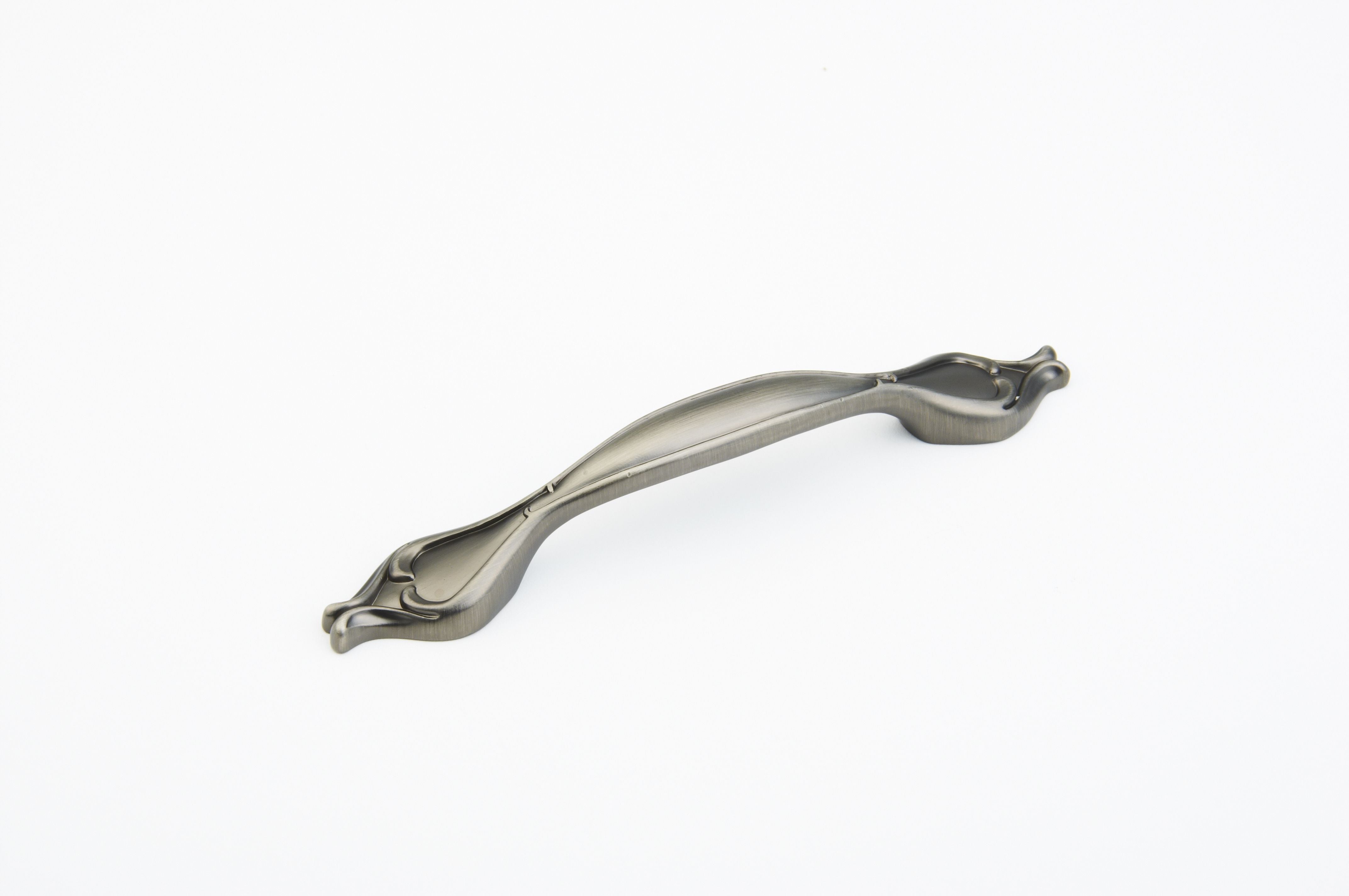 Schaub 262-AN 96mm Center to Center French Farm Pull Antique Nickel Finish Sparrow Supply