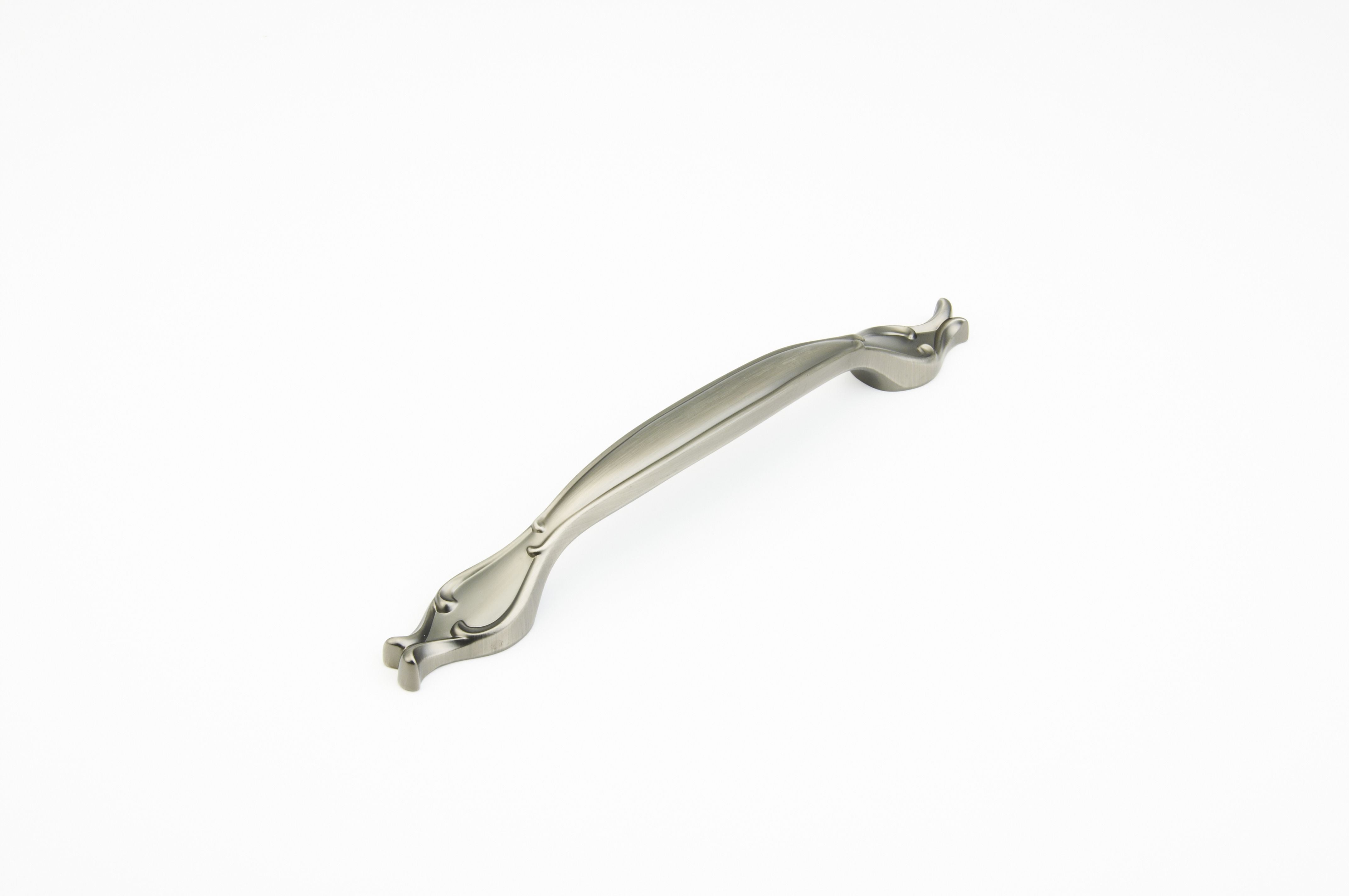 Schaub 263-AN 8" Center to Center French Farm Pull Antique Nickel Finish Sparrow Supply