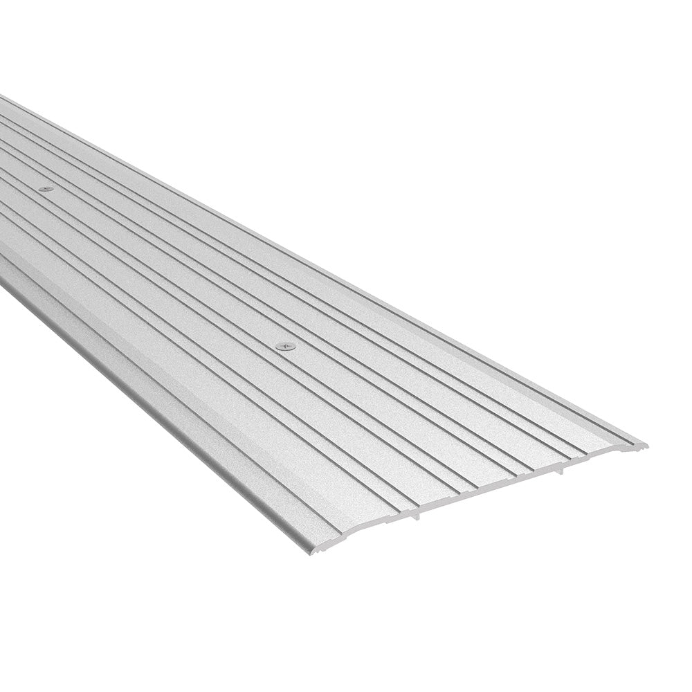 Pemko 272A42 42" (3' 6") x 6" x 1/4" Saddle Threshold Mill Finish Aluminum Finish Sparrow Supply