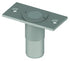 Hager 280X26D Dust Proof Strike with Removable Plate Satin Chrome Finish