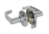 Sargent 2811G04LL26D Storeroom Closet Tubular Bored Lock Grade 1 with L Lever and L Rose with 2-3/4" Backset, ASA Strike, and LA Keyway Satin Chrome Finish Sparrow Supply