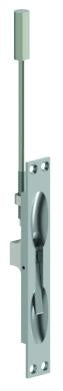 Hager 282D26D Manual Flush Bolt for Metal Doors Satin Chrome Finish ( Must Be Sold In Multiples of 2 ea) Sparrow Supply