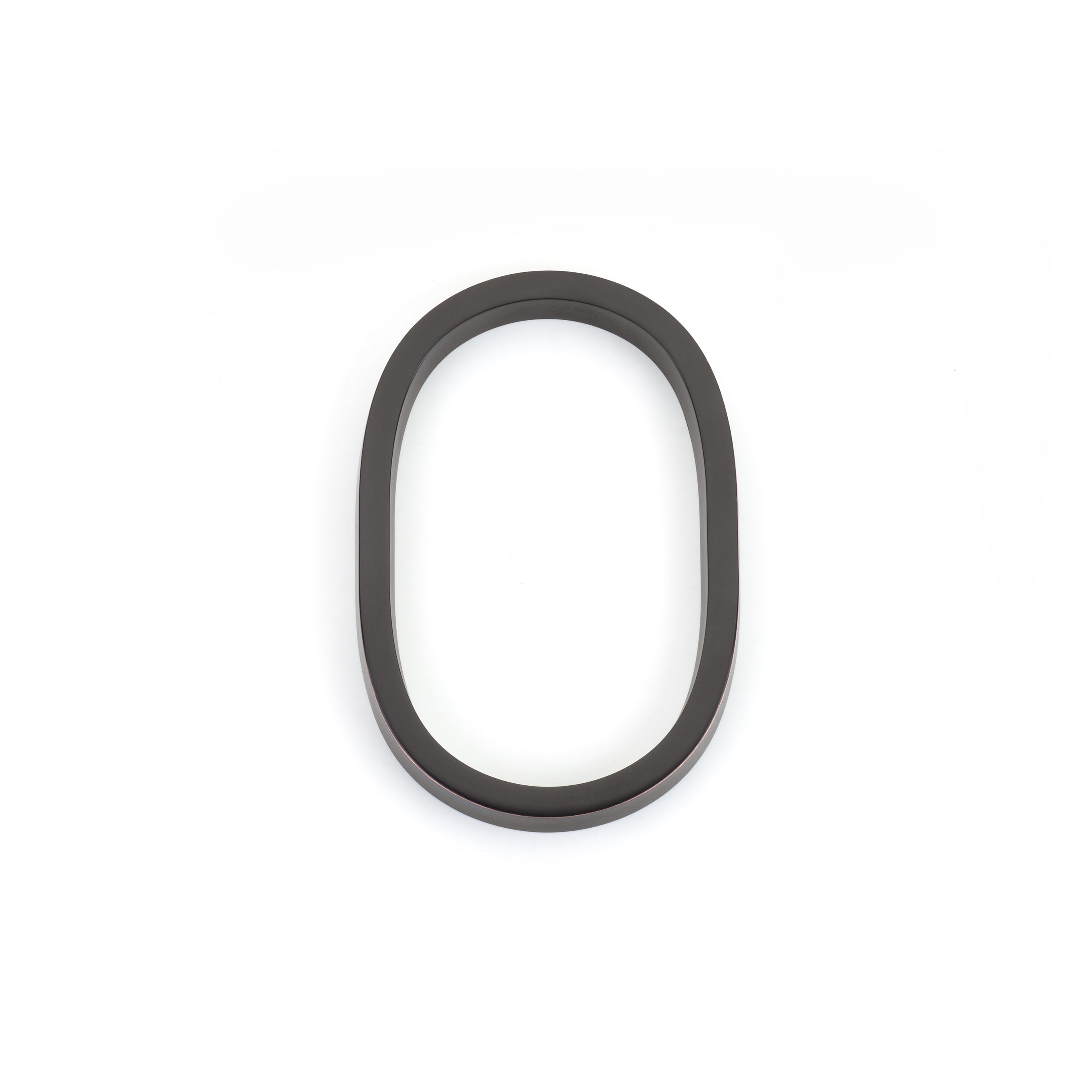Emtek 2830US10B 7" Modern # 0 House Number Oil Rubbed Bronze Finish Sparrow Supply