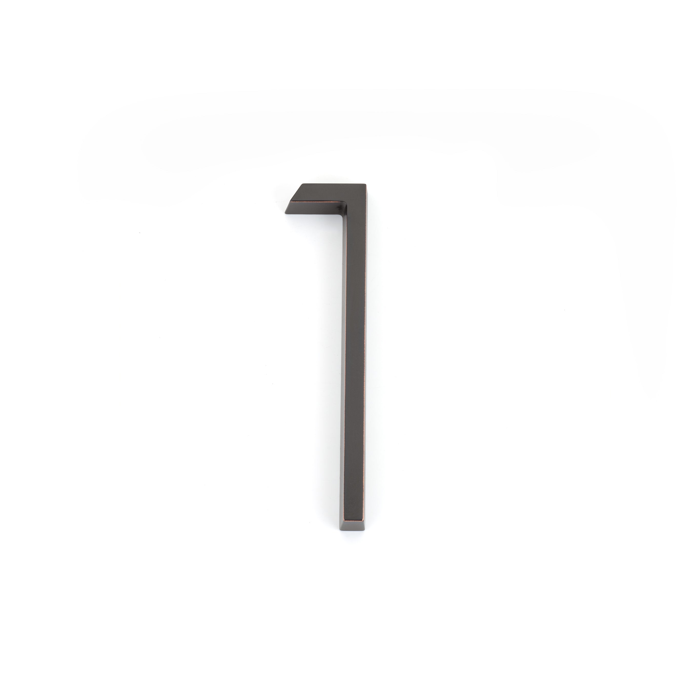 Emtek 2831US10B 7" Modern # 1 House Number Oil Rubbed Bronze Finish Sparrow Supply