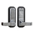 Lockey 2835BC Mechanical Keyless Lever Lock with Passage Function and Single Combination Bright Chrome Finish Sparrow Supply