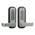 Lockey 2835SCMGDC Mechanical Keyless Lever Lock with Passage Function and Double Combination Satin Chrome Marine Grade Finish Sparrow Supply