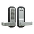 Lockey 2835SCMG Mechanical Keyless Lever Lock with Passage Function and Single Combination Satin Chrome Marine Grade Finish Sparrow Supply