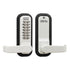 Lockey 2835WH Mechanical Keyless Lever Lock with Passage Function and Single Combination White Finish Sparrow Supply