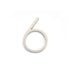 Emtek 2836US15 7" Modern # 6 House Number Satin Nickel Finish Sparrow Supply