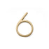 Emtek 2836US4 7" Modern # 6 House Number Satin Brass Finish Sparrow Supply