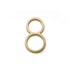 Emtek 2838US4 7" Modern # 8 House Number Satin Brass Finish Sparrow Supply
