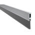 Pemko 293100CNB36 36" (3') Door Bottom Sweep with 1" Nylon Brush Aluminum Finish Sparrow Supply