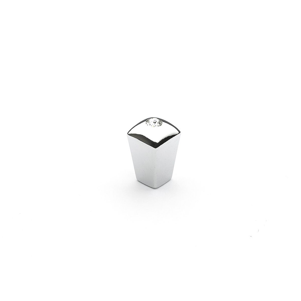 Schaub 299-26 1/2" Skyevale Crystal Cabinet Knob Polished Chrome Finish Sparrow Supply