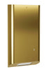 Bradley 2B1-113600-BR Towel Dispenser- Surface Mtd, Large Capacity Brushed Brass Sparrow Supply