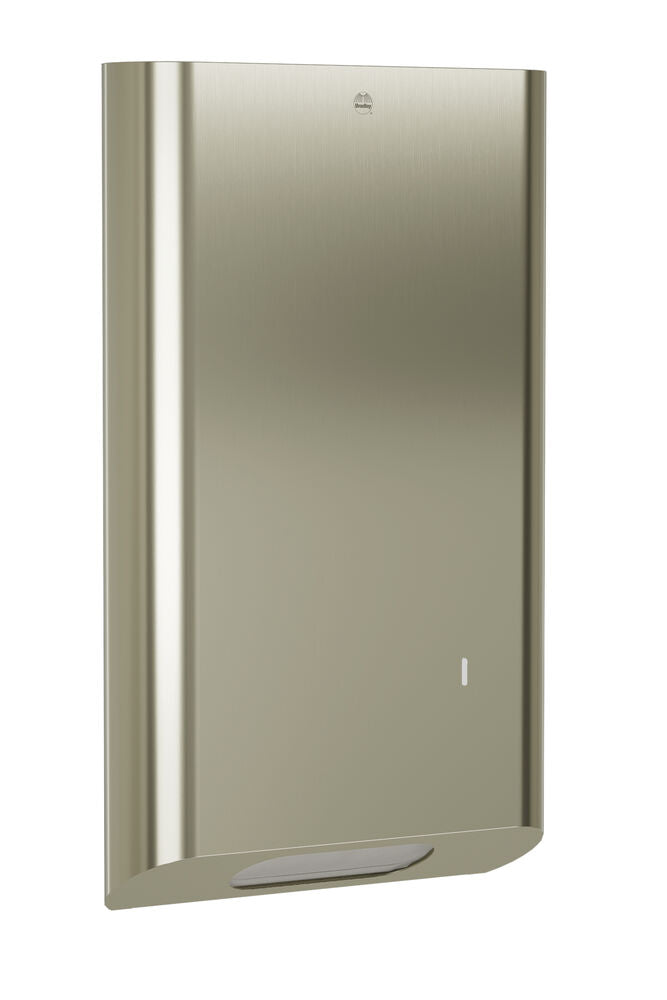 Bradley 2B1-113600-BN Towel Dispenser- Surface Mtd, Large Capacity Brushed Nickel Sparrow Supply