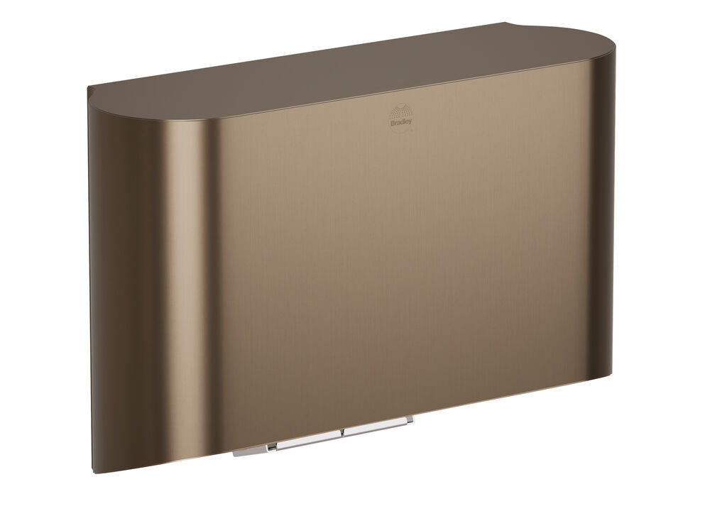 Bradley 2B4-2110000-BZ Hand Dryer - ADA Hi Speed Surface Mtd., 110V Brushed Bronze Sparrow Supply
