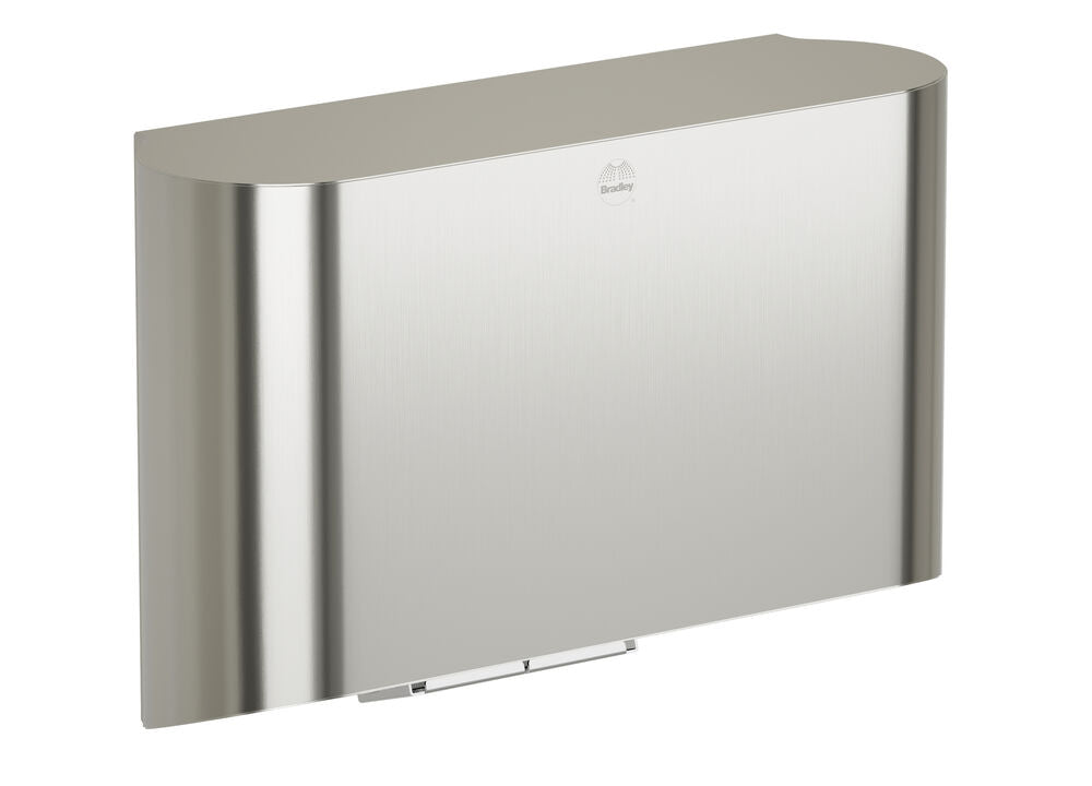 Bradley 2B4-2110000-BS Hand Dryer - ADA Hi Speed Surface Mtd., 110V Brushed Stainless Sparrow Supply