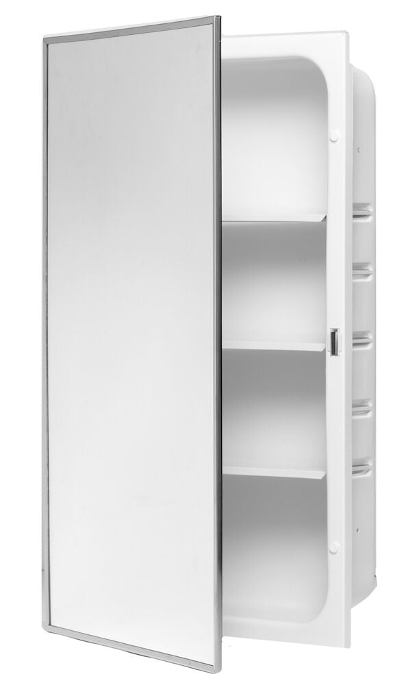 Bradley 9663-000000 Medicine Cabinet, Recessed, Steel