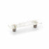 Schaub 30-CWG 3" Center to Center Ice Cabinet Pull Confetti White Gray Finish Sparrow Supply