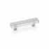 Schaub 30-PCL 3" Center to Center Ice Cabinet Pull Pearl Clear Finish Sparrow Supply