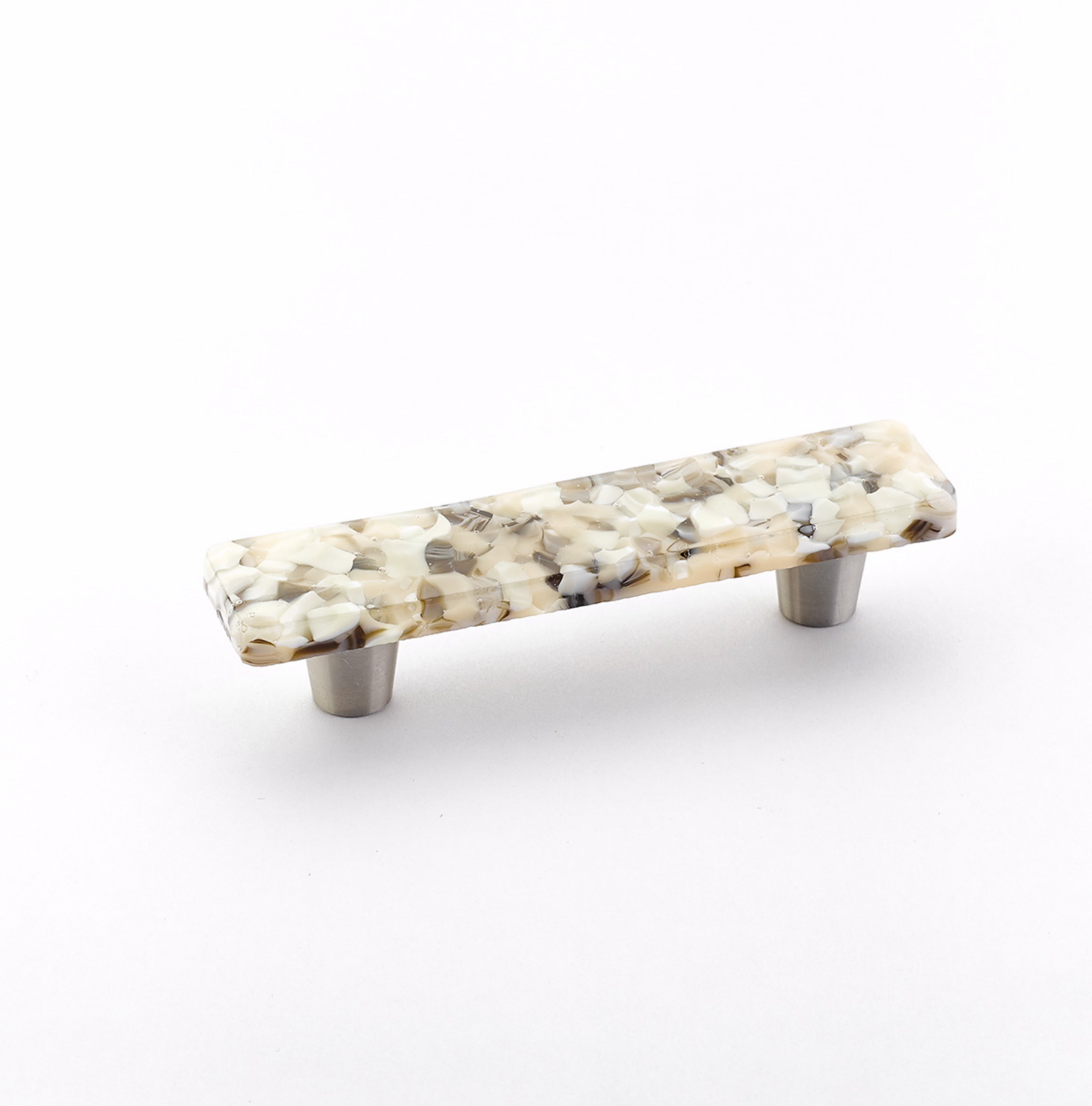 Schaub 30-SBP 3" Center to Center Ice Cabinet Pull Sable Pebbles Finish Sparrow Supply