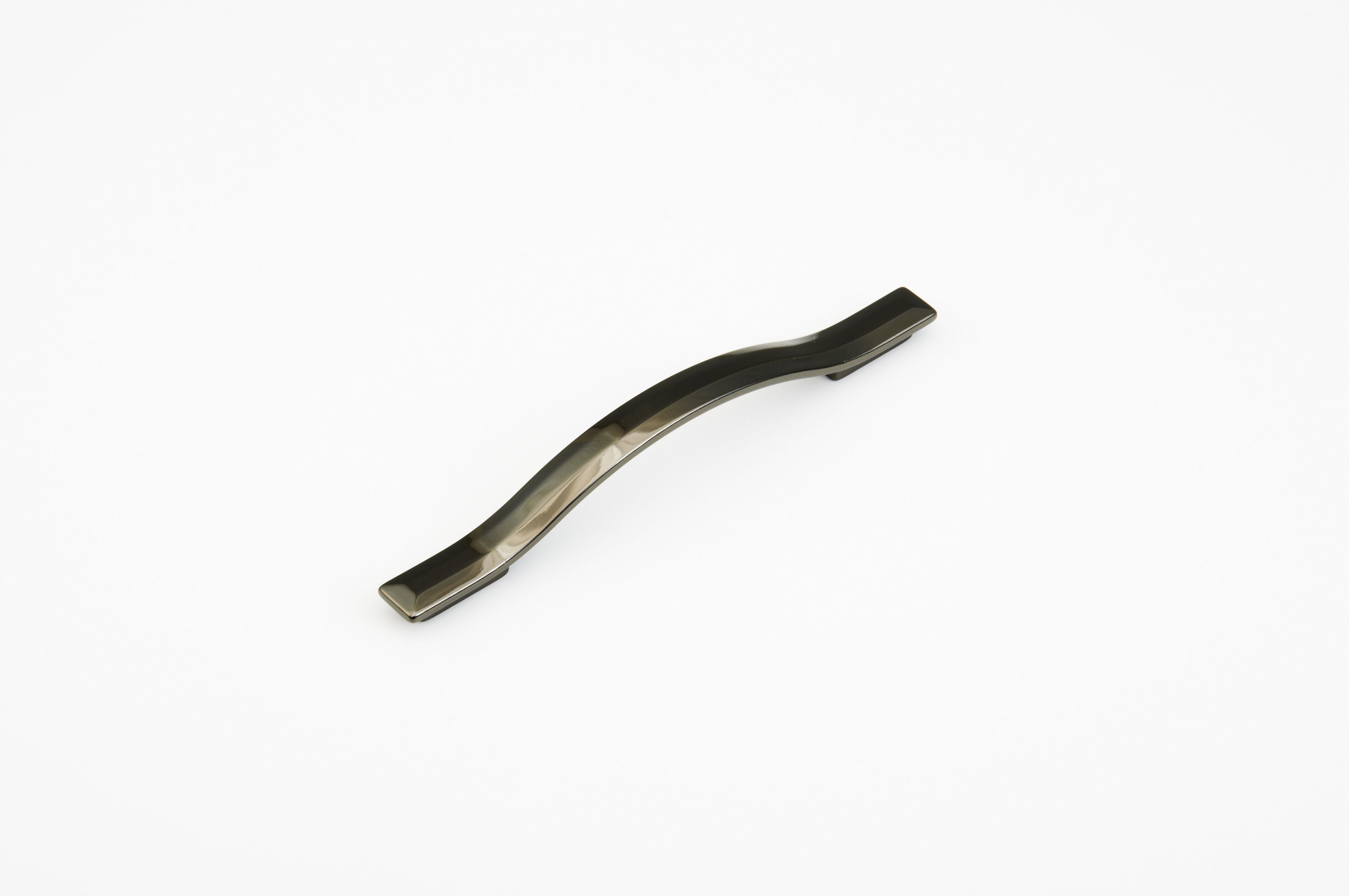 Schaub 305-BC 128mm to 160mm Center to Center Skyevale Cabinet Pull Black Chrome Finish Sparrow Supply