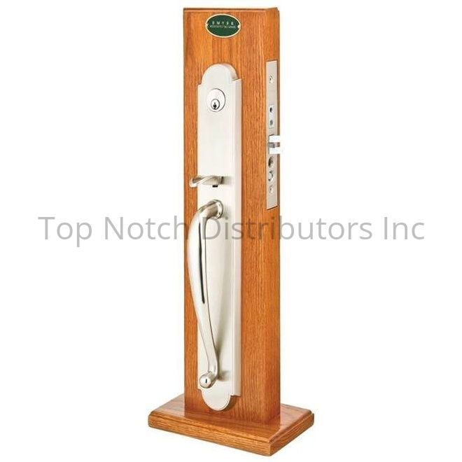 Emtek 3050RBKUS15RH Ribbon And Reed Knob Right Hand Albany Mortise ... Sparrow Supply
