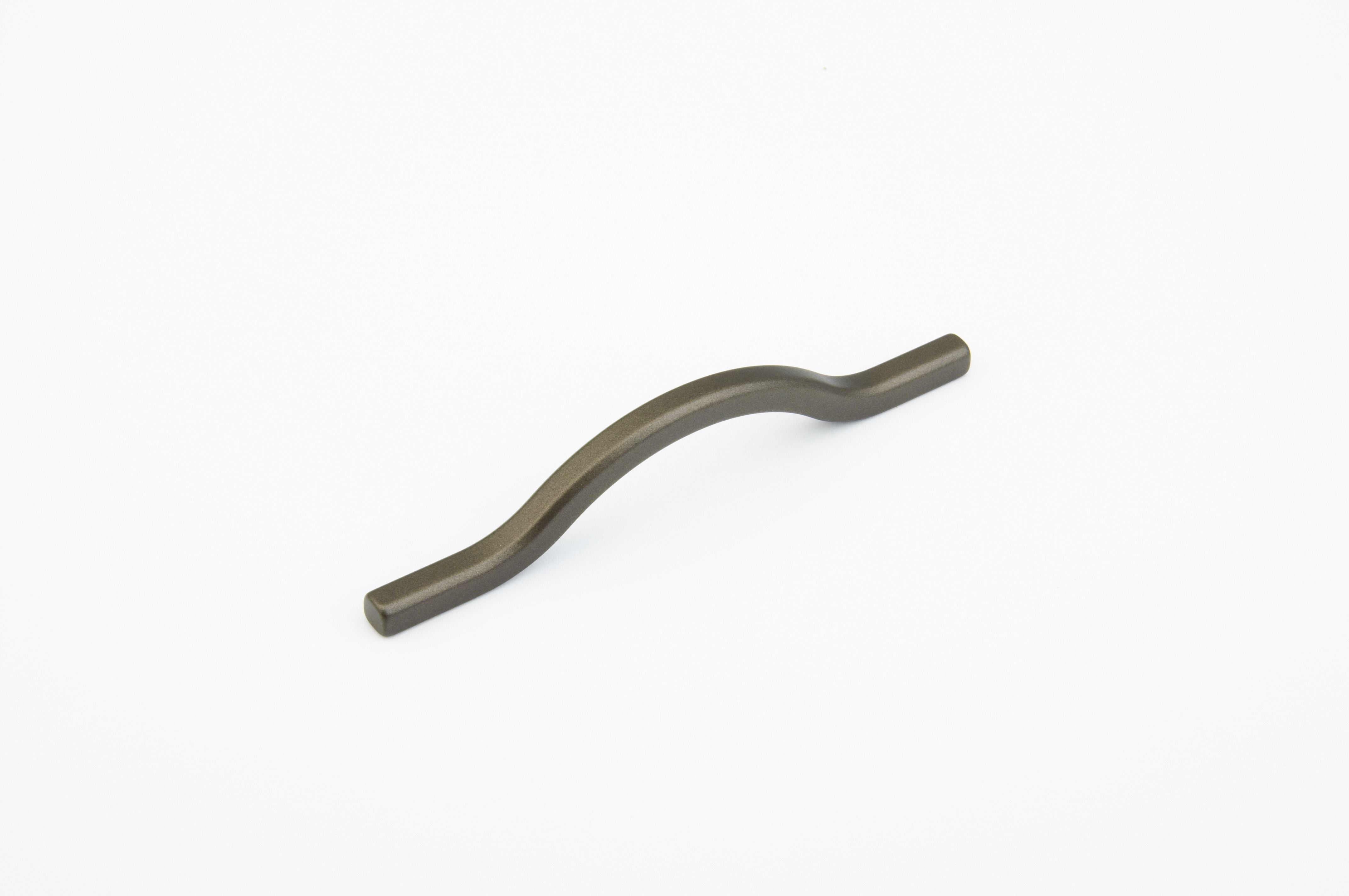 Schaub 308-MBZ 96mm to 128mm Center to Center Sorrento Arched Cabinet Pull Milano Bronze Finish Sparrow Supply
