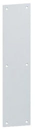 Hager 30S81632D 8" x 16" Square Corner Push Plate Satin Stainless Steel Finish