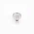 Schaub 31-PCL 1-1/2" Round Glass Ice Cabinet Knob Pearl Clear Finish Sparrow Supply