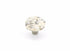 Schaub 31-SBP 1-1/2" Round Glass Ice Cabinet Knob Sable Pebbles Finish Sparrow Supply