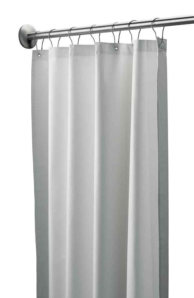 Bradley 9533-487200 Shower Curtain, Vinyl, White Sparrow Supply